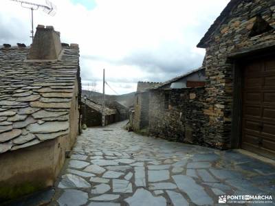 Cascadas Aljibe-Arquitectura Negra; viajes de semana santa montaña madrid rutas trekking